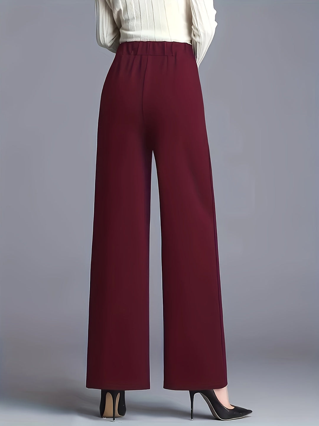 Claudia | High-Waisted Wide-Leg Pants