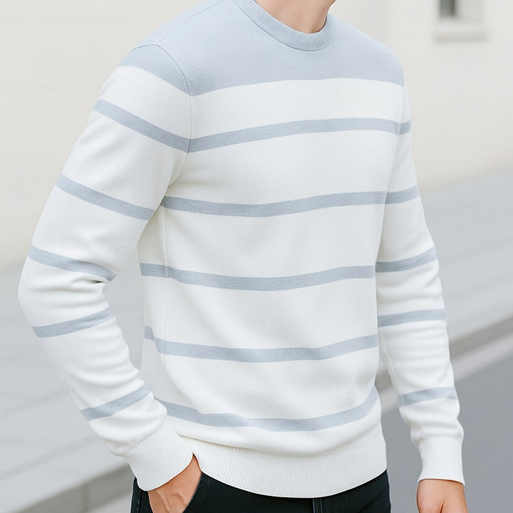 Percy | Classic Striped Crewneck Sweater