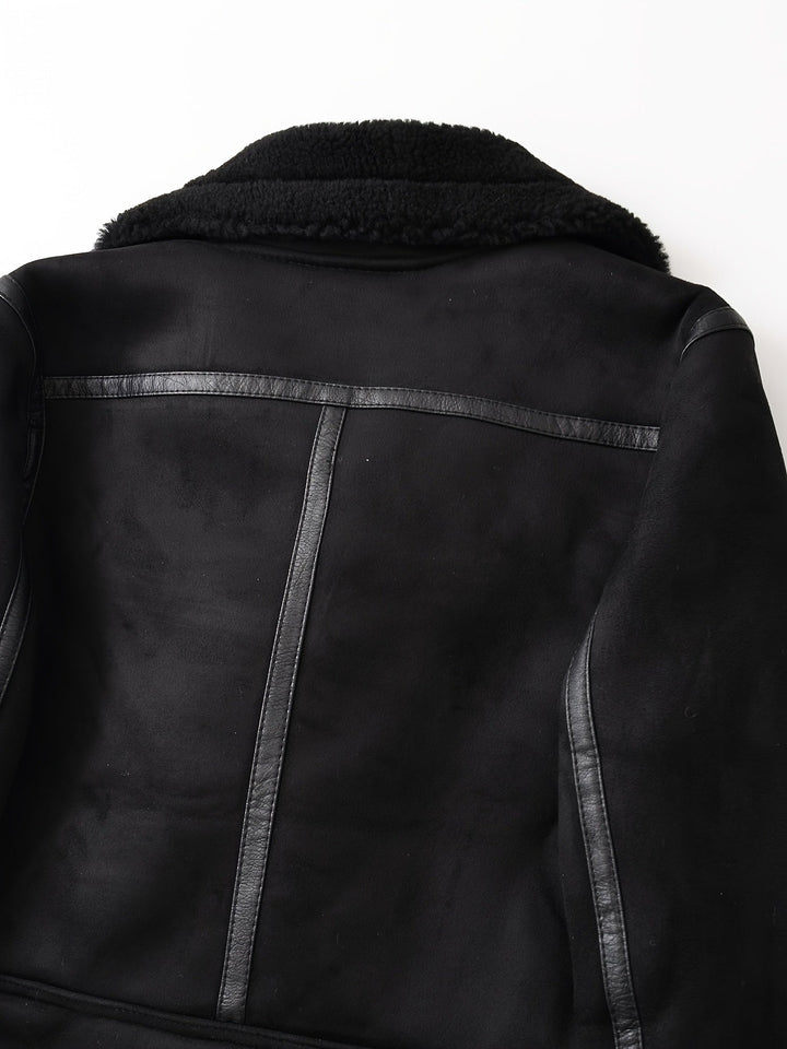 Clara | Belted Aviator Jacket