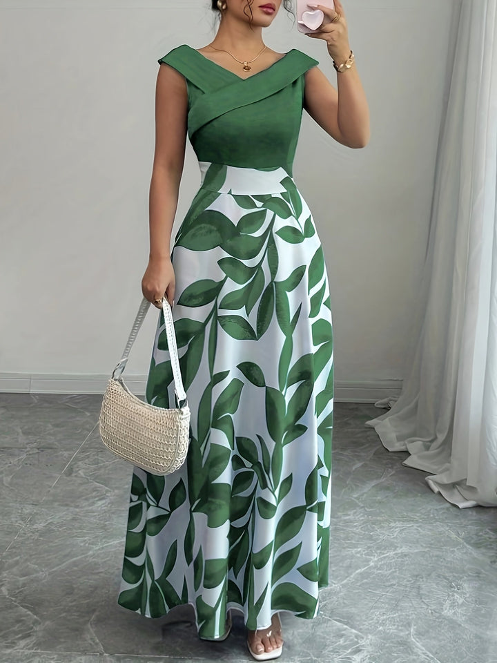 Gabriella | Floral A-Line Maxi Dress