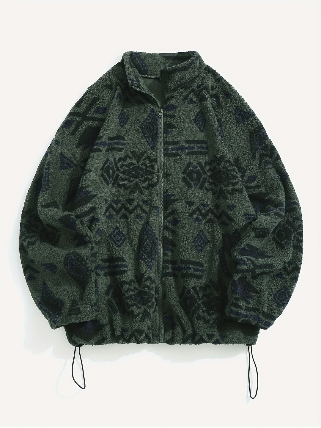 Carmen | Patterned Zip-Up Jacket