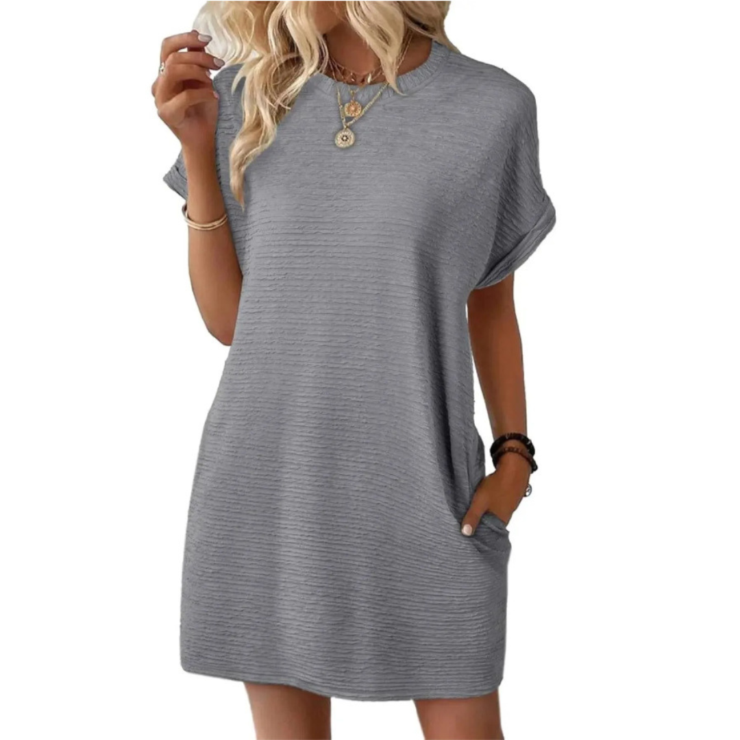 Ivanna | Casual Round Neck Summer Dress