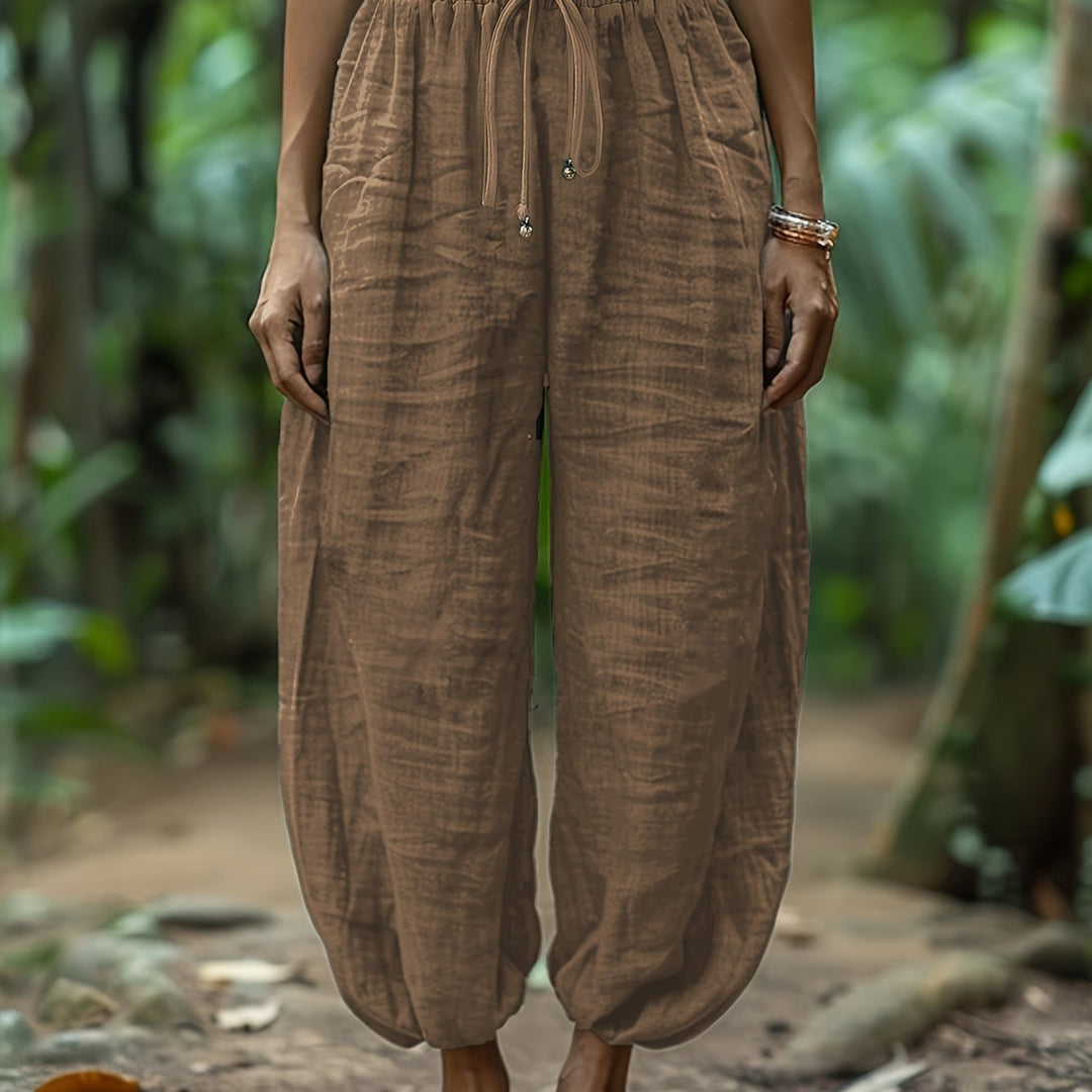 Marjorie | Relaxed Drawstring Lantern Pants