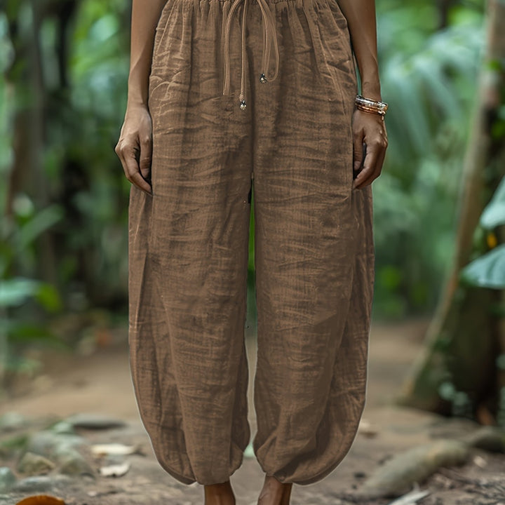 Marjorie | Relaxed Drawstring Lantern Pants