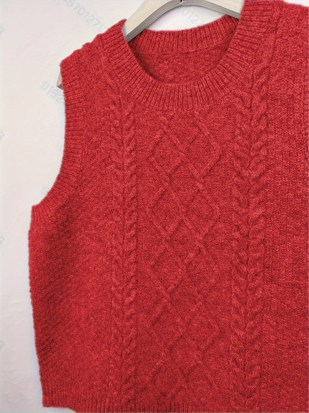 Brooke | Cable-Knit Sweater Vest