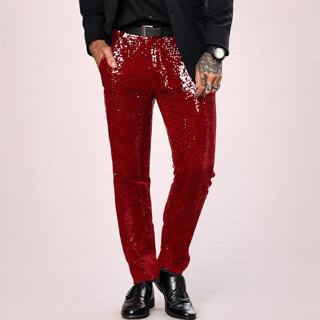 Byron | Shimmering Statement Pants