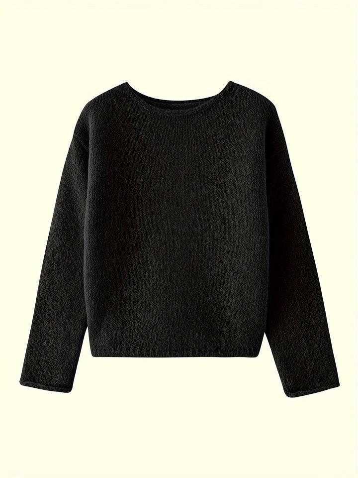 Noreen | Relaxed Crew Neck Sweater