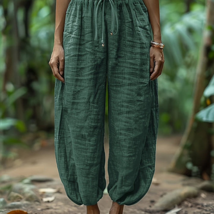 Marjorie | Relaxed Drawstring Lantern Pants