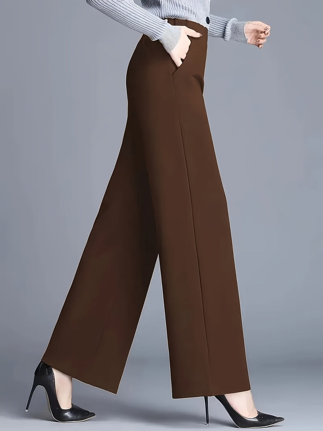 Claudia | High-Waisted Wide-Leg Pants