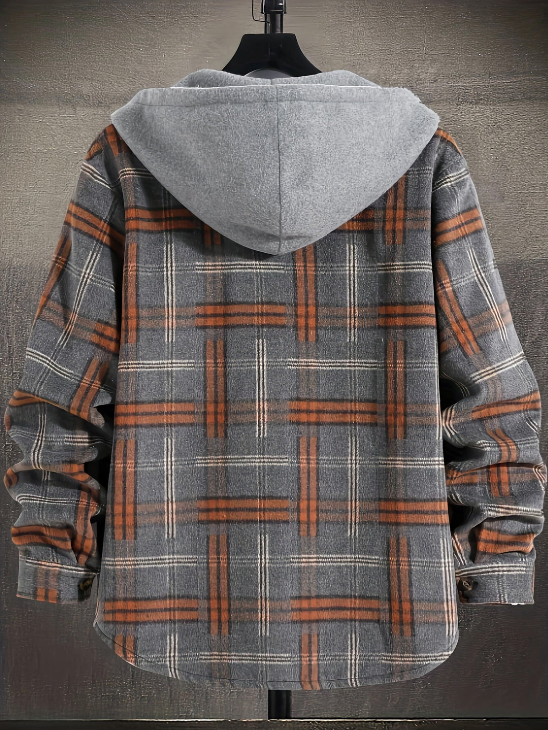 Hollis | Christmas Plaid Hooded Jacket
