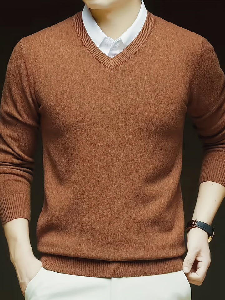 Emory | Classic V-Neck Pullover