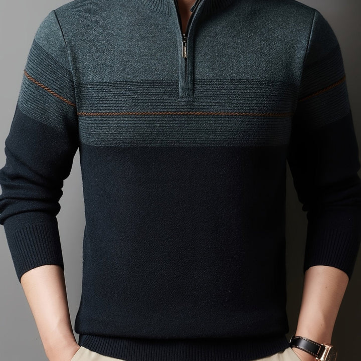 Oscar | Zip-Neck Sweater