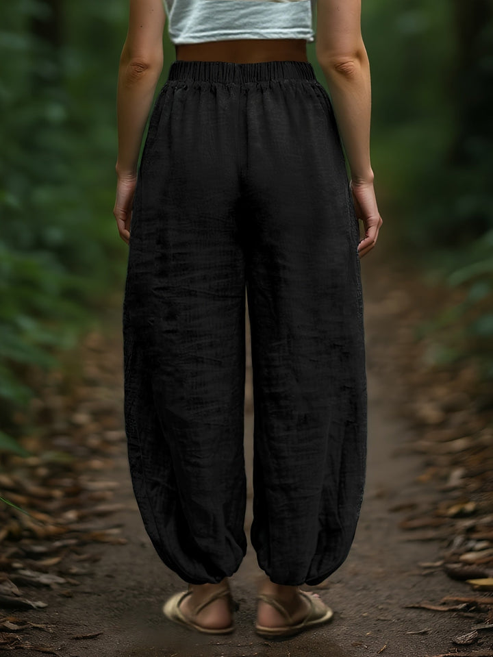 Marjorie | Relaxed Drawstring Lantern Pants