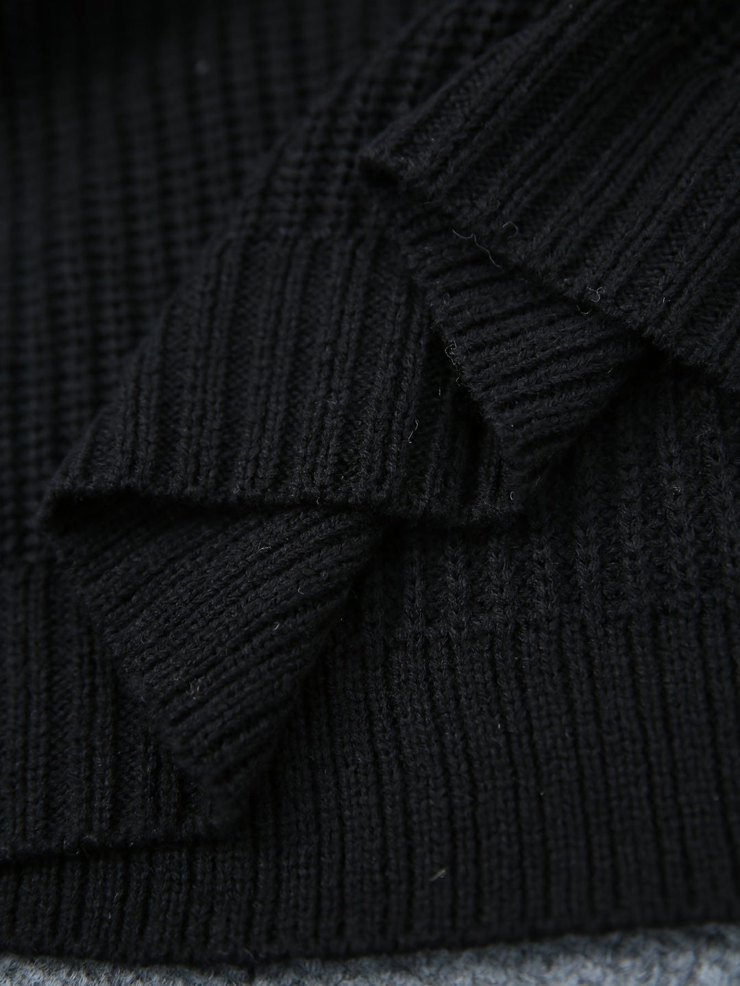 Iris | Relaxed Half-Turtleneck Sweater Dress