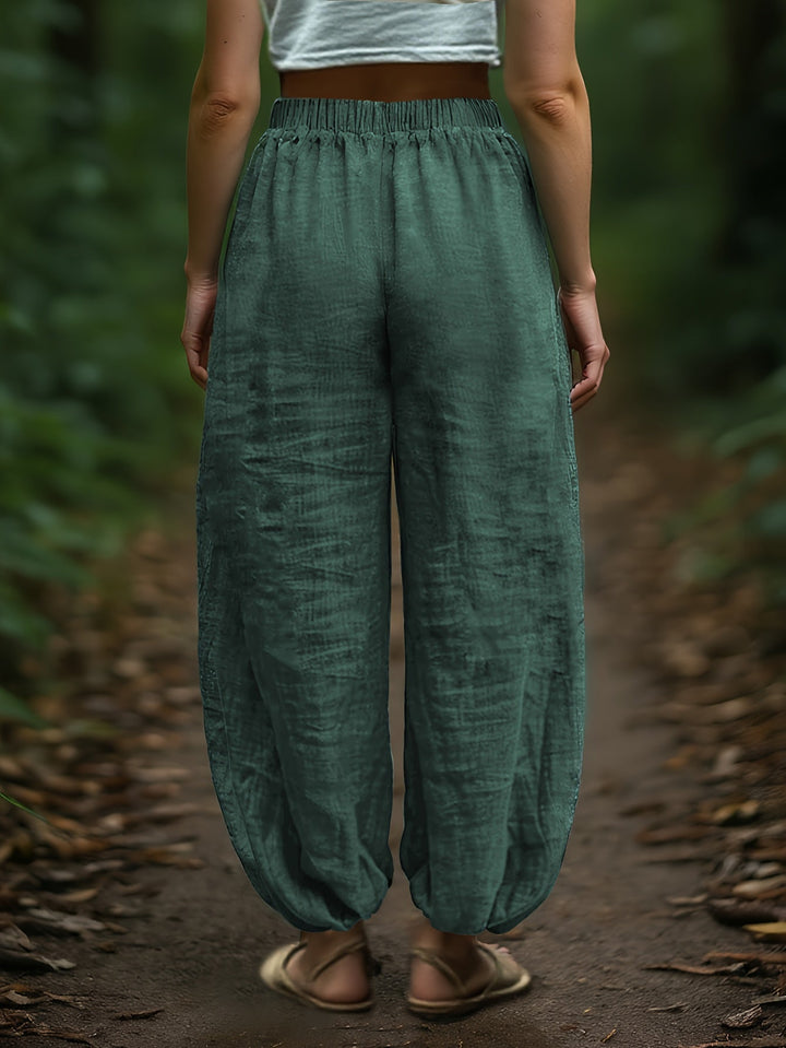 Marjorie | Relaxed Drawstring Lantern Pants