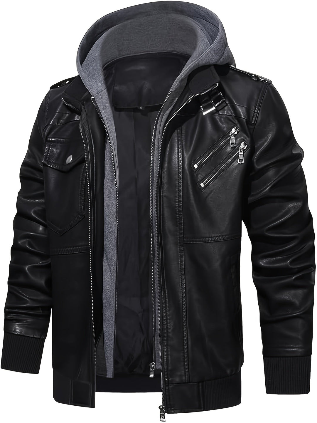Winston | Hooded Moto Jacket