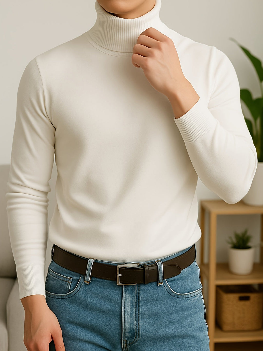 Frederick | Refined High-Neck Sweater
