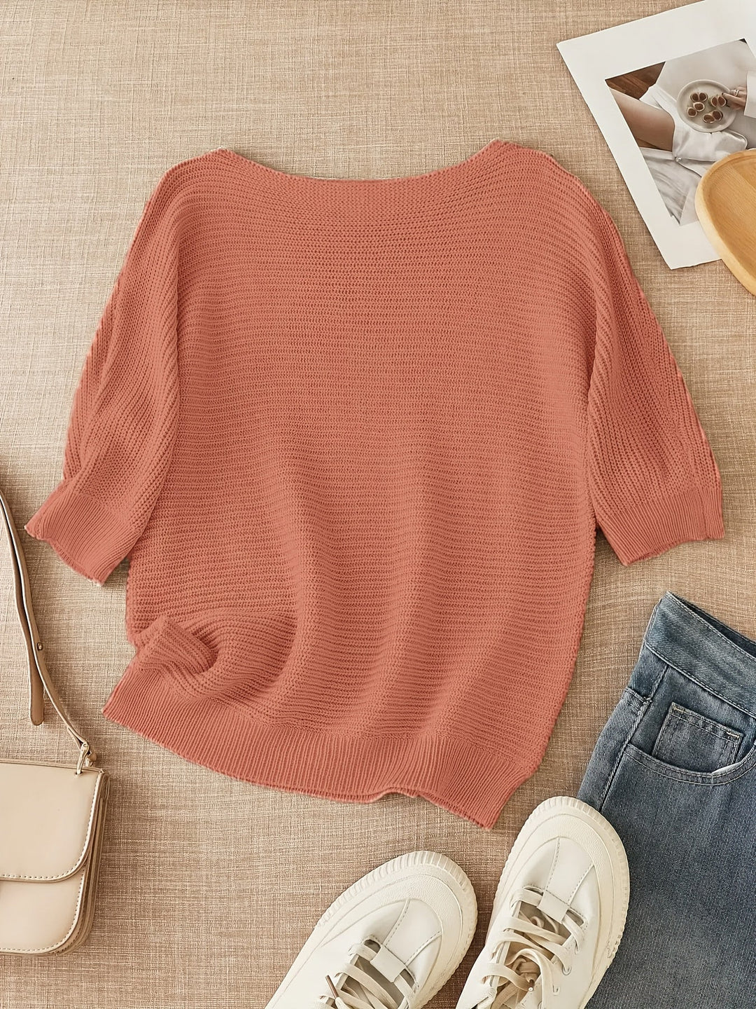 Lena | Relaxed Open-Knit Sweater