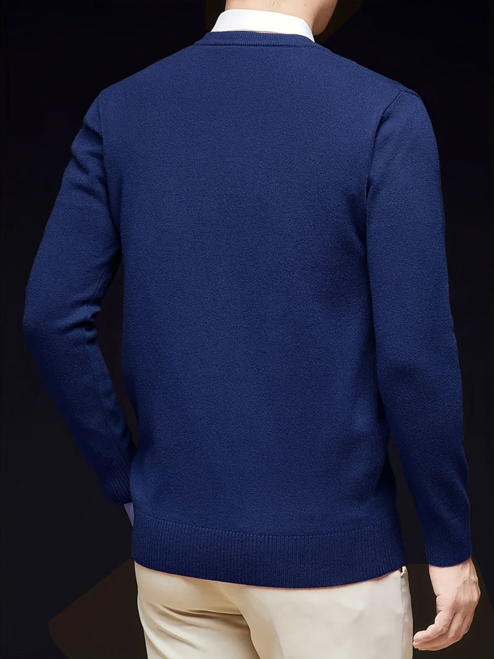 Hugh | Refined V-Neck Sweater