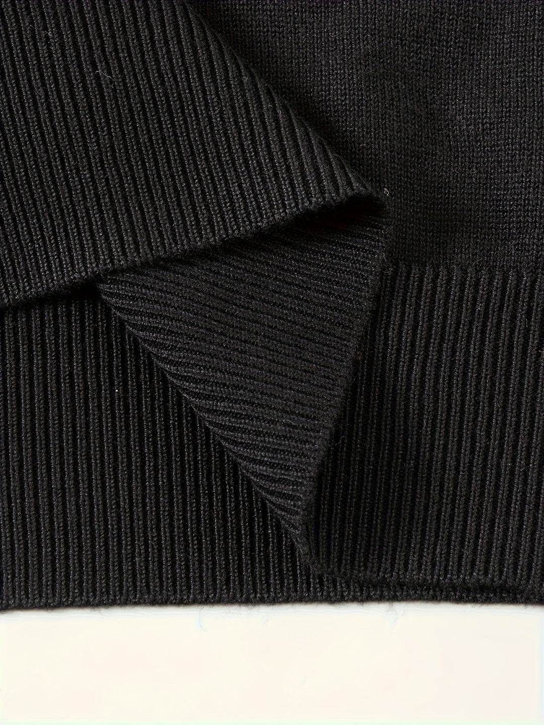 Donovan | Refined Quarter-Zip Polo Sweater