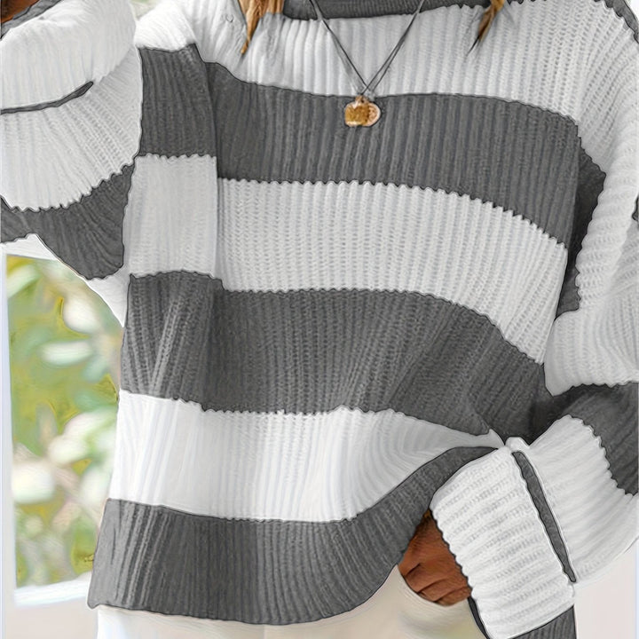 Ivy | Relaxed Colorblock Sweater