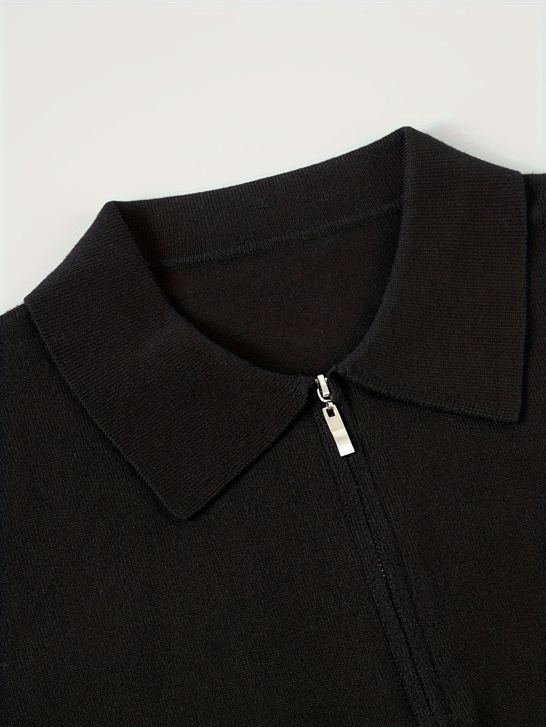 Donovan | Refined Quarter-Zip Polo Sweater