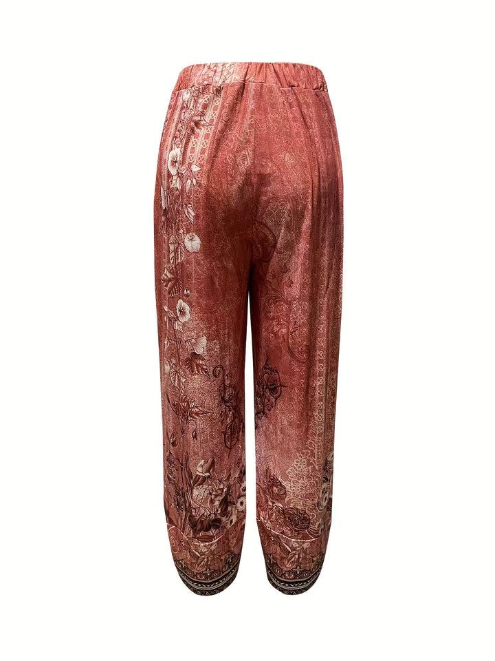 Meredith | Botanical Cropped Pants