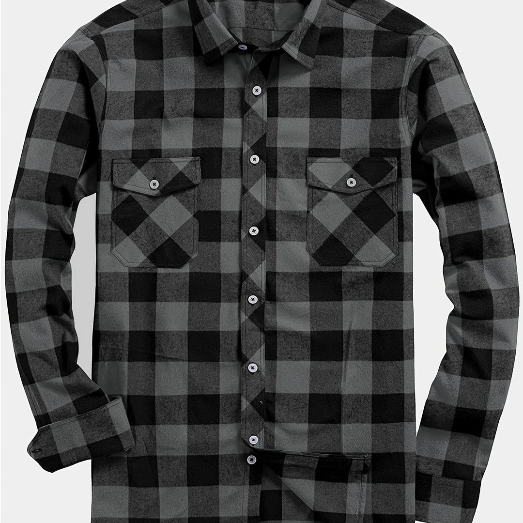 Miles | Classic Checked Flannel Shirt