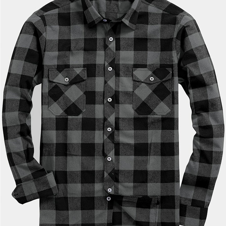 Miles | Classic Checked Flannel Shirt