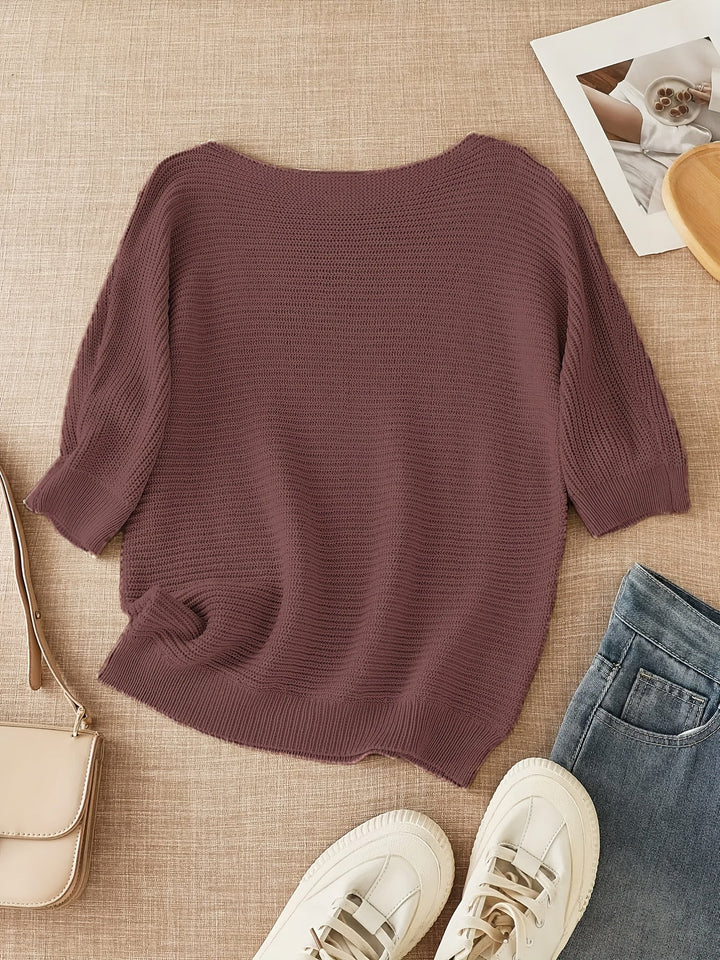 Lena | Relaxed Open-Knit Sweater