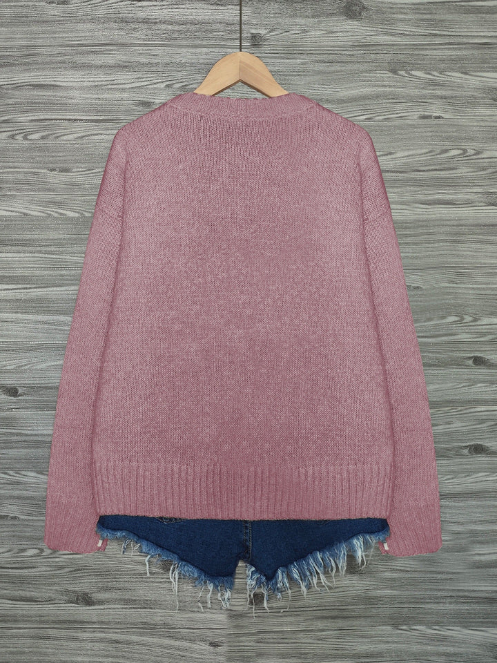Tamara | Cozy Cat-Print Sweater