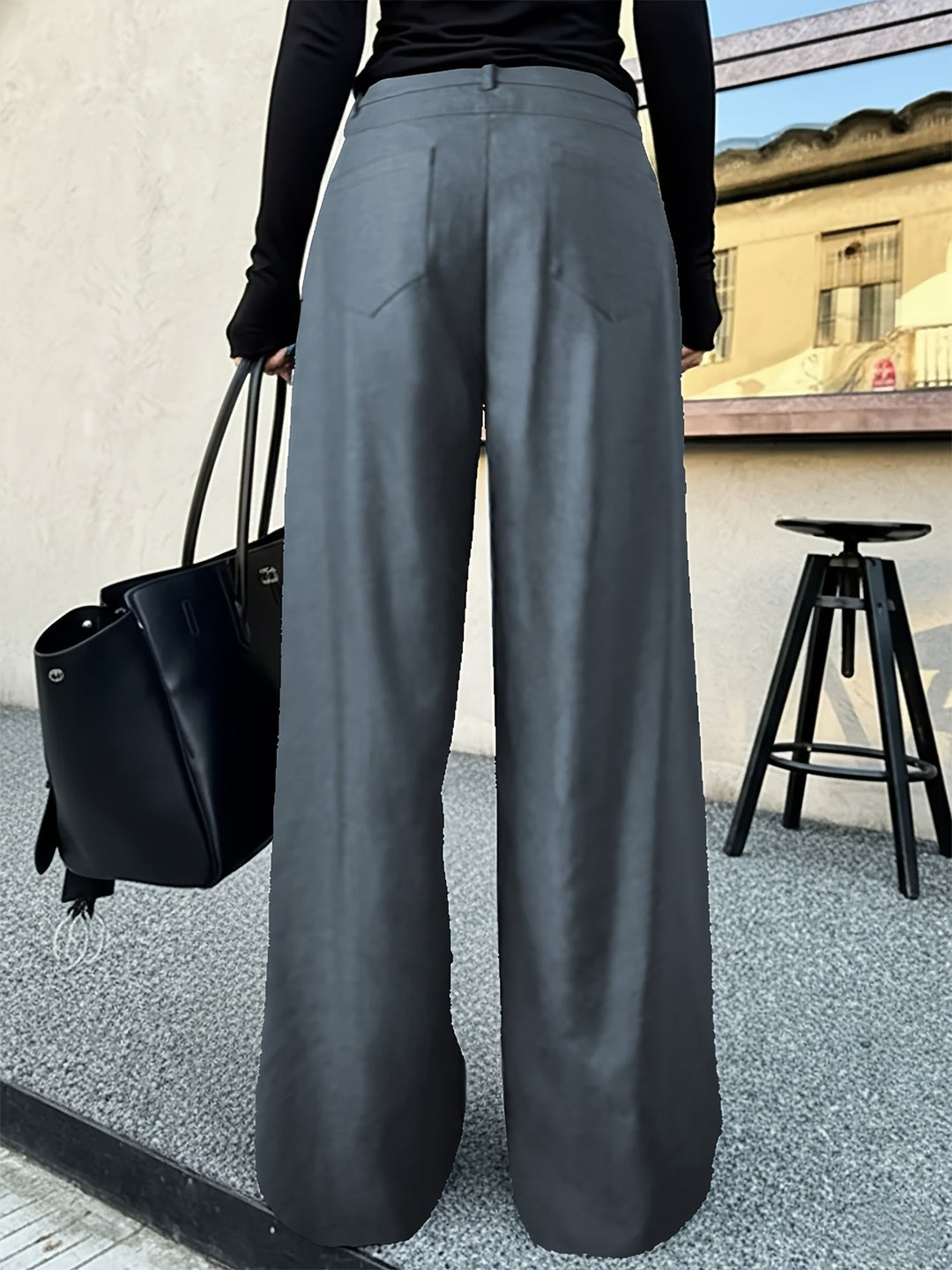 Claudia | Wide-Leg High-Waist Pants