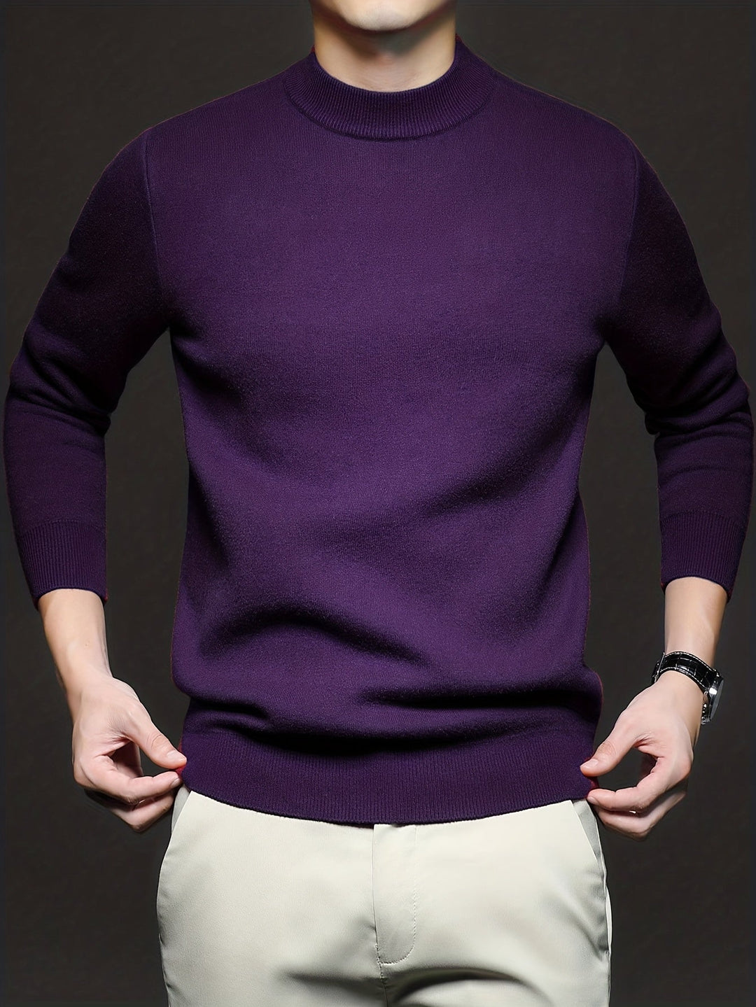 Russell | Refined Mock-Neck Sweater