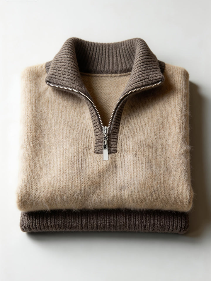 Cecily | Relaxed Half-Zip Sweater