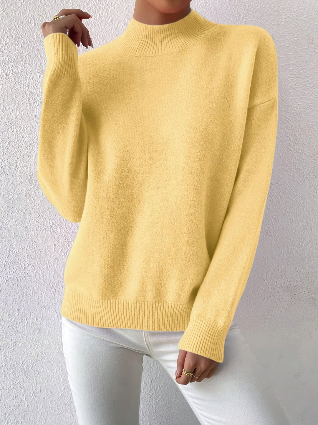 Lorelei | Refined Mock Neck Sweater