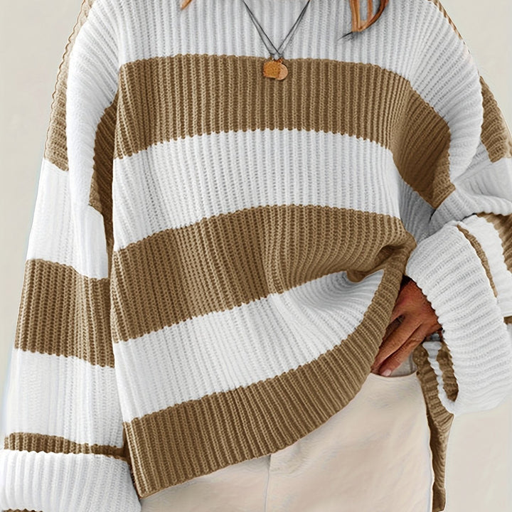 Ivy | Relaxed Colorblock Sweater