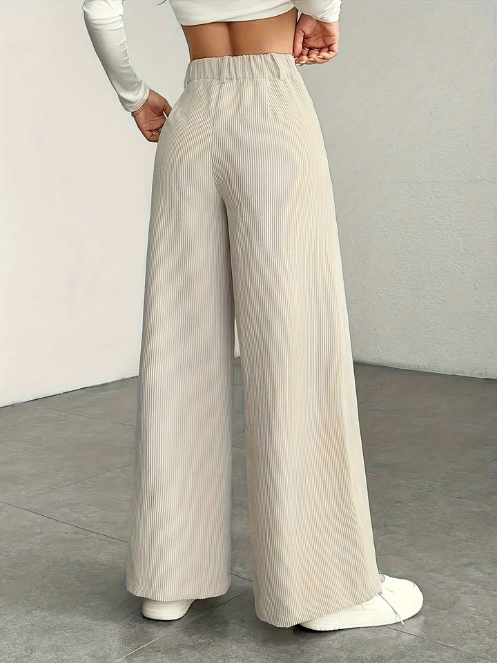 Kimberly | High-Waisted Wide-Leg Trousers