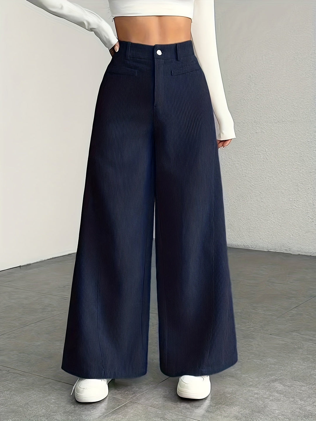 Juniper | High-Waisted Wide-Leg Trousers