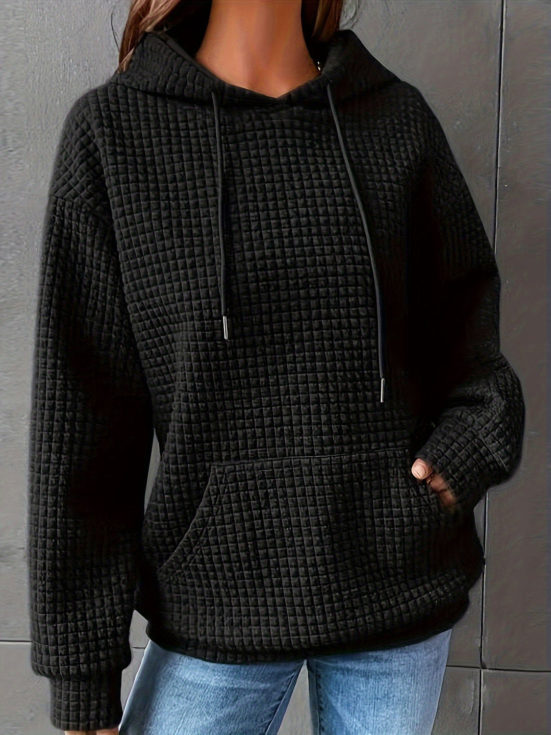 Serena | Cozy Textured Hoodie