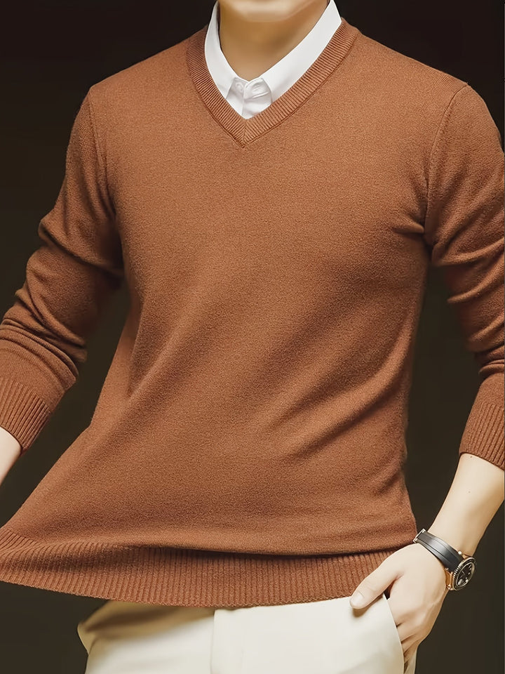 Emory | Classic V-Neck Pullover