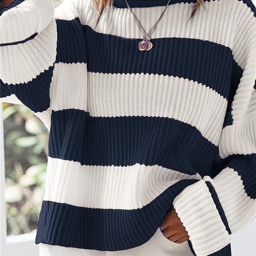 Ivy | Relaxed Colorblock Sweater