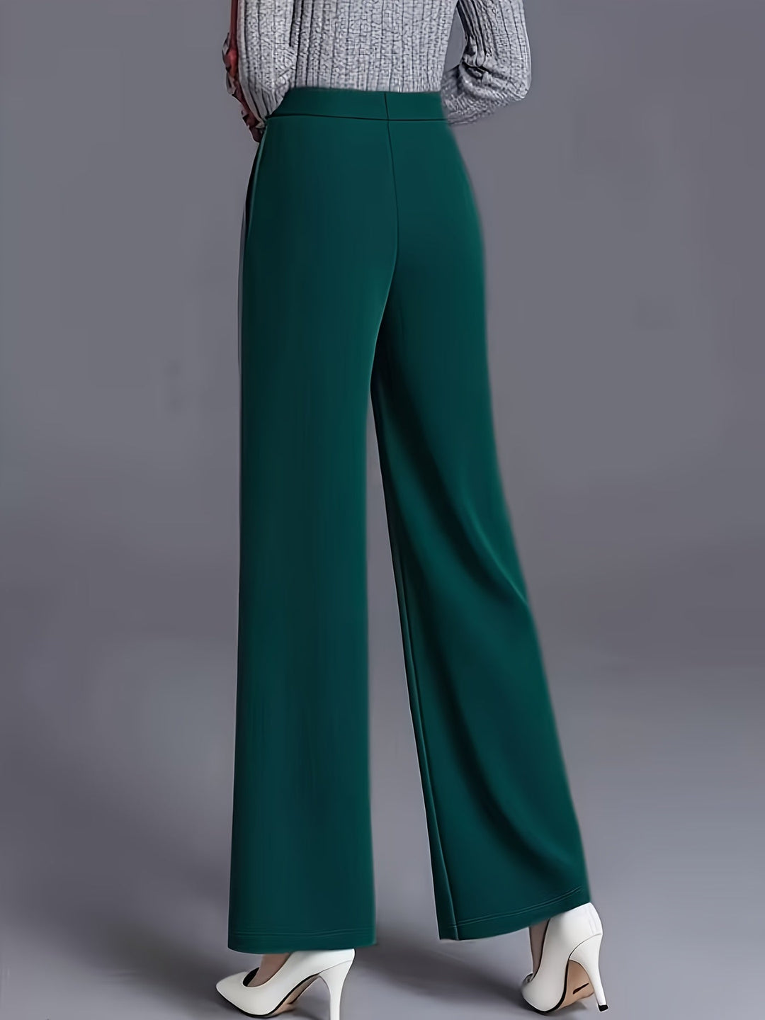 Claudia | High-Waisted Wide-Leg Pants