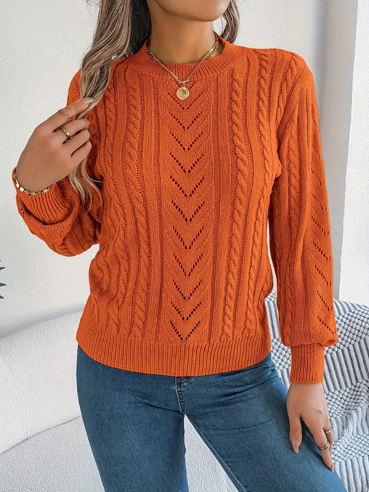 Blythe | Cable-Knit Textured Sweater