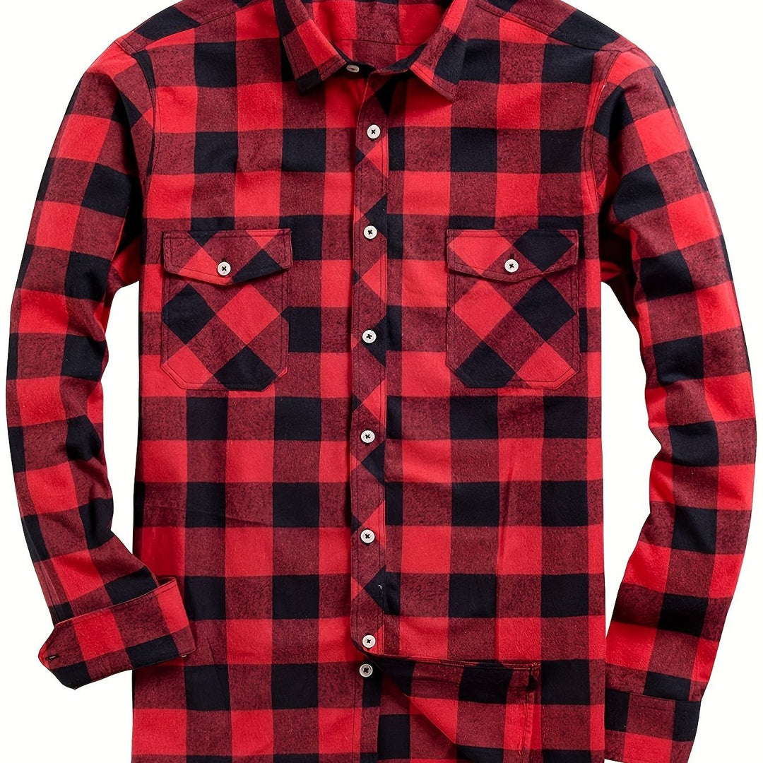 Miles | Classic Checked Flannel Shirt