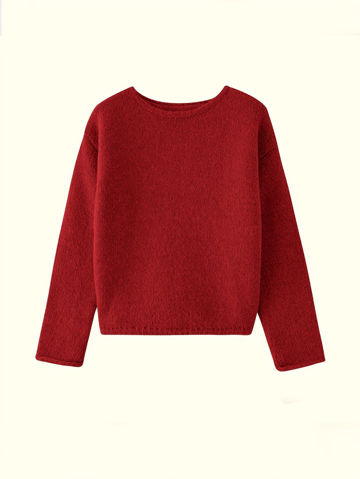 Noreen | Relaxed Crew Neck Sweater