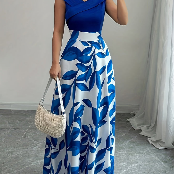 Lucille | Elegant Floral Maxi Dress