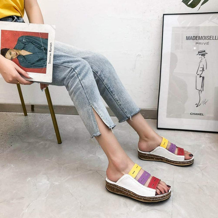 PREMIUM ORTHOPEDIC TRICOLOR SANDALS - 2026 BEST SELLER