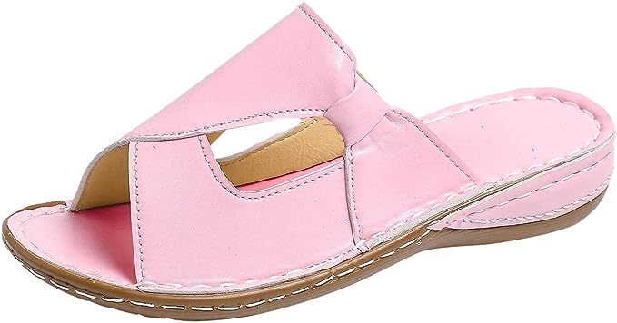 WOMEN CASUAL SUMMER COMFY SLIP ON SANDALS 2026
