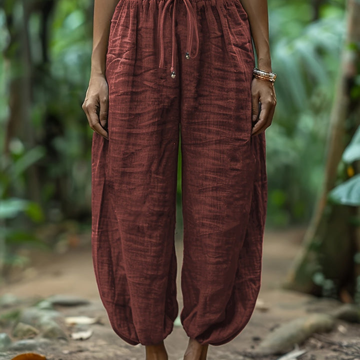 Marjorie | Relaxed Drawstring Lantern Pants
