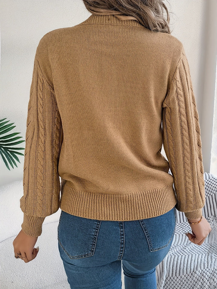 Blythe | Cable-Knit Textured Sweater